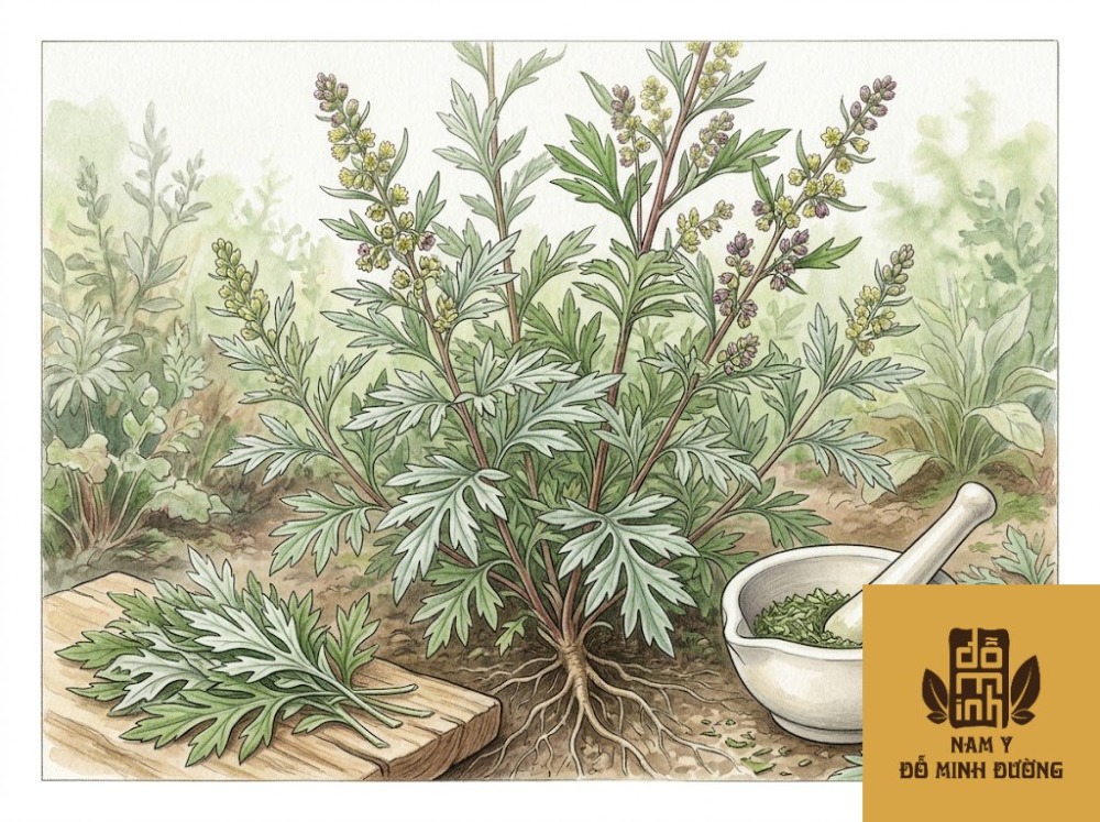 cây ngải cứu trị bệnh thận