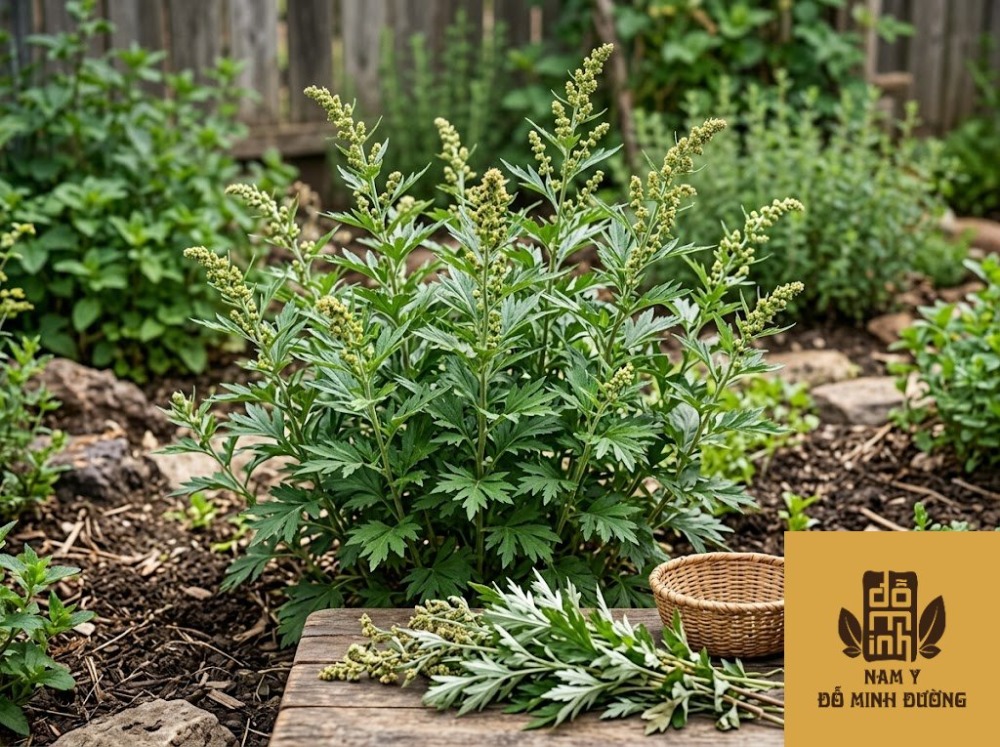 cây ngải cứu trị viêm khớp