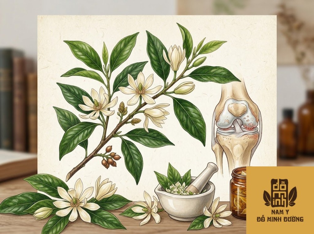 cây ngọc lan chữa viêm khớp gối