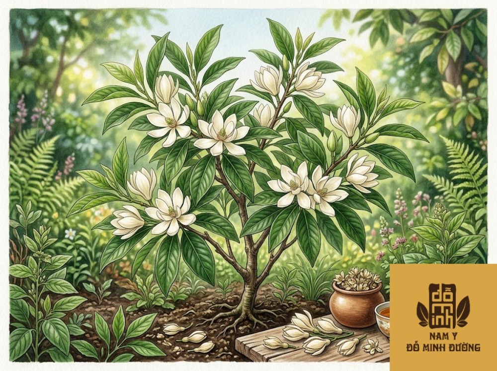 cây ngọc lan giúp bổ thận