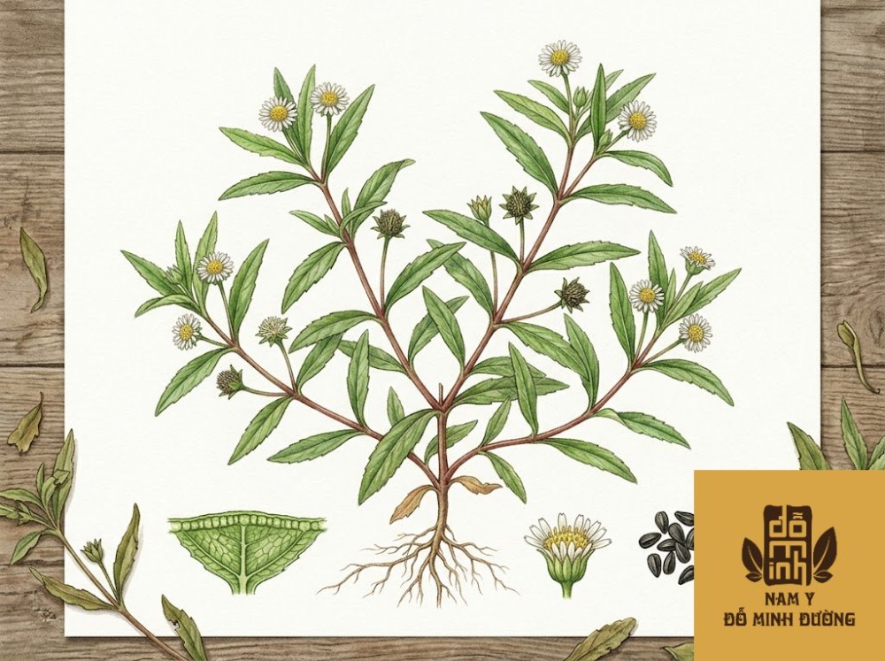 cây nhọ nồi giúp giảm đau cơ khớp