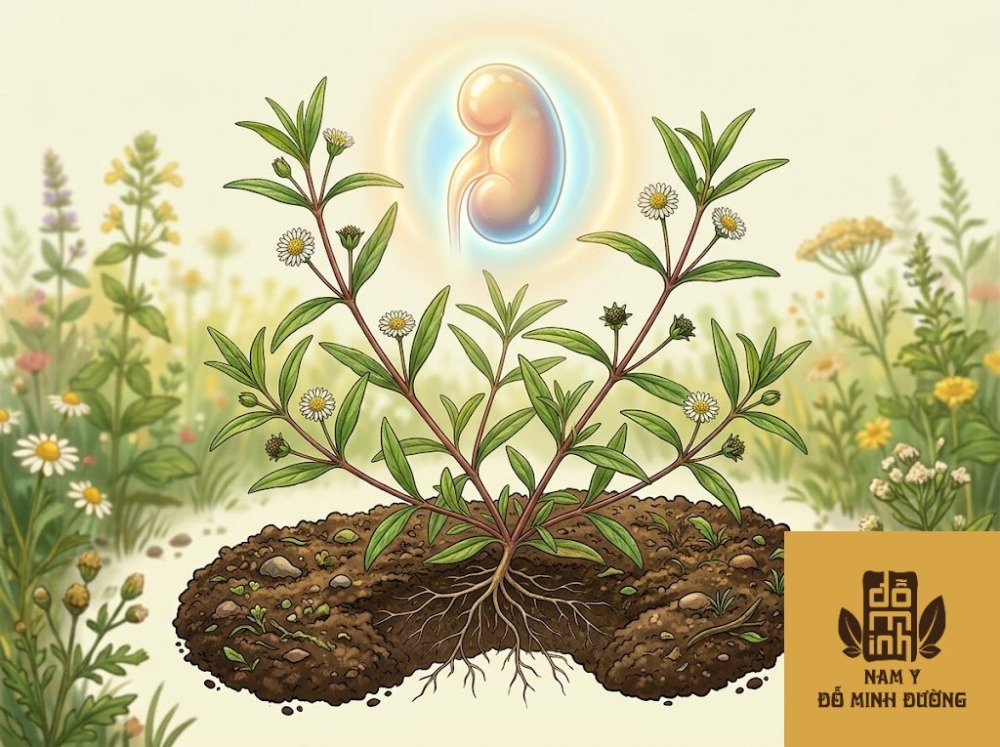 cây nhọ nồi hỗ trợ thận khỏe mạnh cây nhọ nồi hỗ trợ thận khỏe mạnh