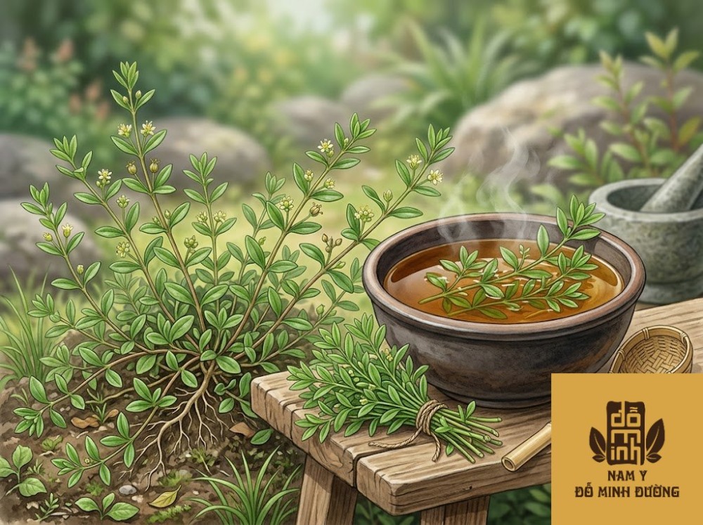 cây rau đắng đất nấu nước tắm trị ngứa do nóng gan cây rau đắng đất nấu nước tắm trị ngứa do nóng gan