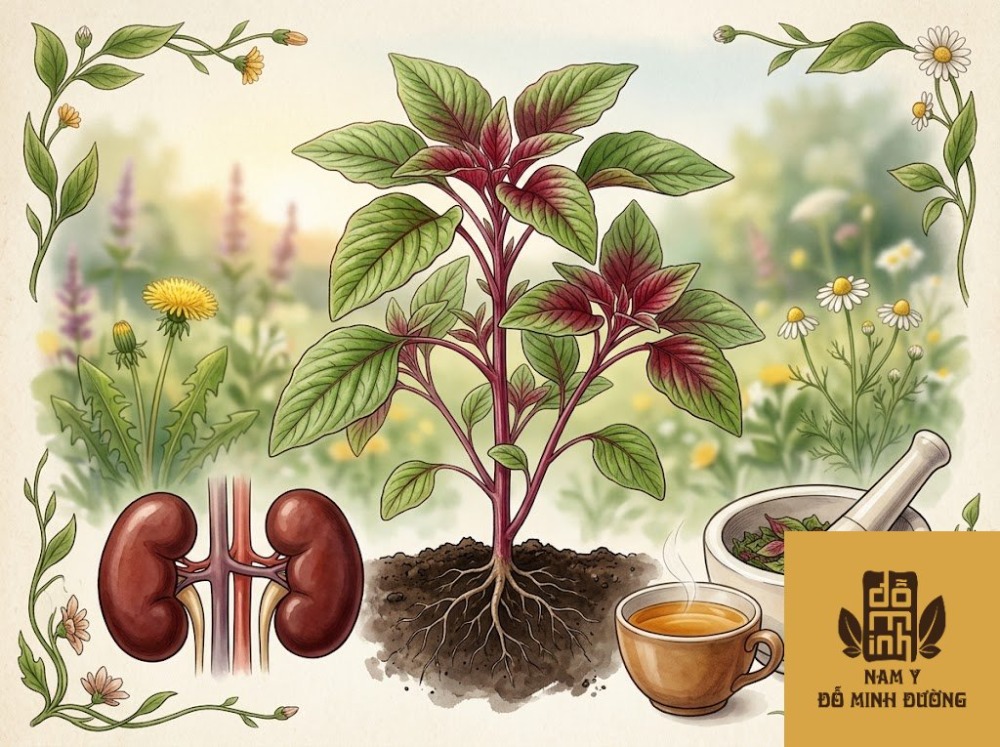 cây rau dền giúp thận khỏe mạnh cây rau dền giúp thận khỏe mạnh