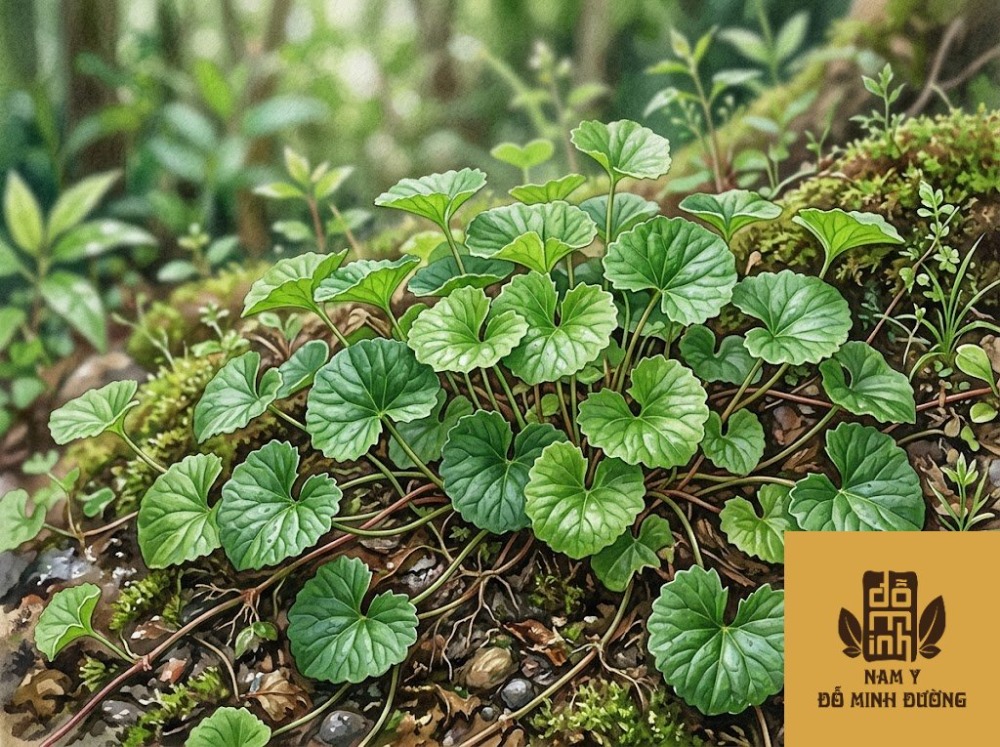 cây rau má giúp giảm viêm khớp