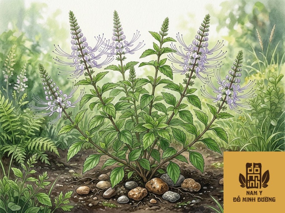 cây râu mèo hỗ trợ điều trị sỏi thận