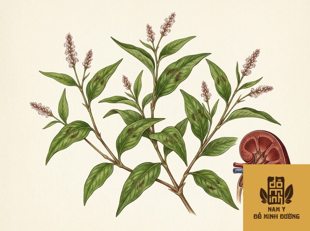 cây rau răm cải thiện thận