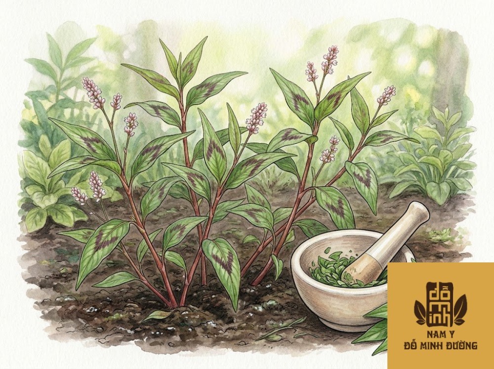 cây rau răm chữa đau cơ lưng cây rau răm chữa đau cơ lưng