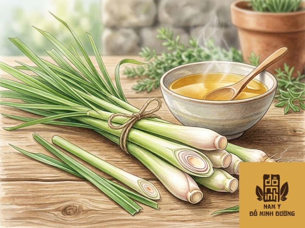 cây sả chữa viêm đường tiết niệu