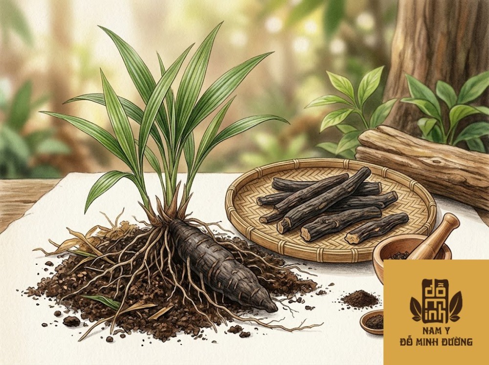 cây sâm cau chữa đau khớp