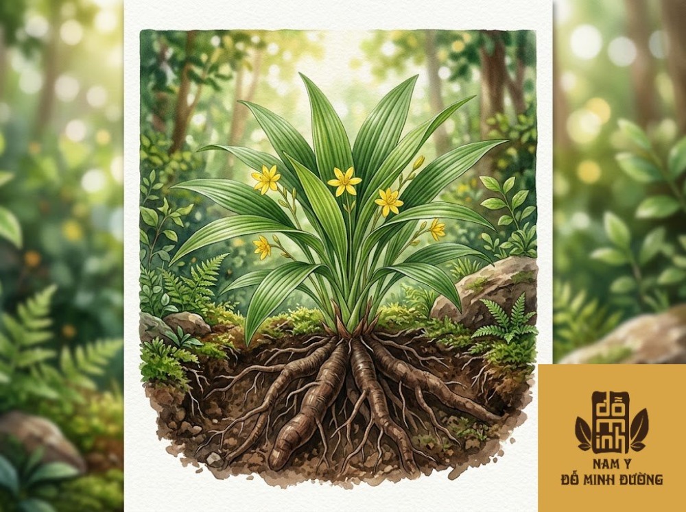 cây sâm cau giúp bổ sung năng lượng cho xương khớp