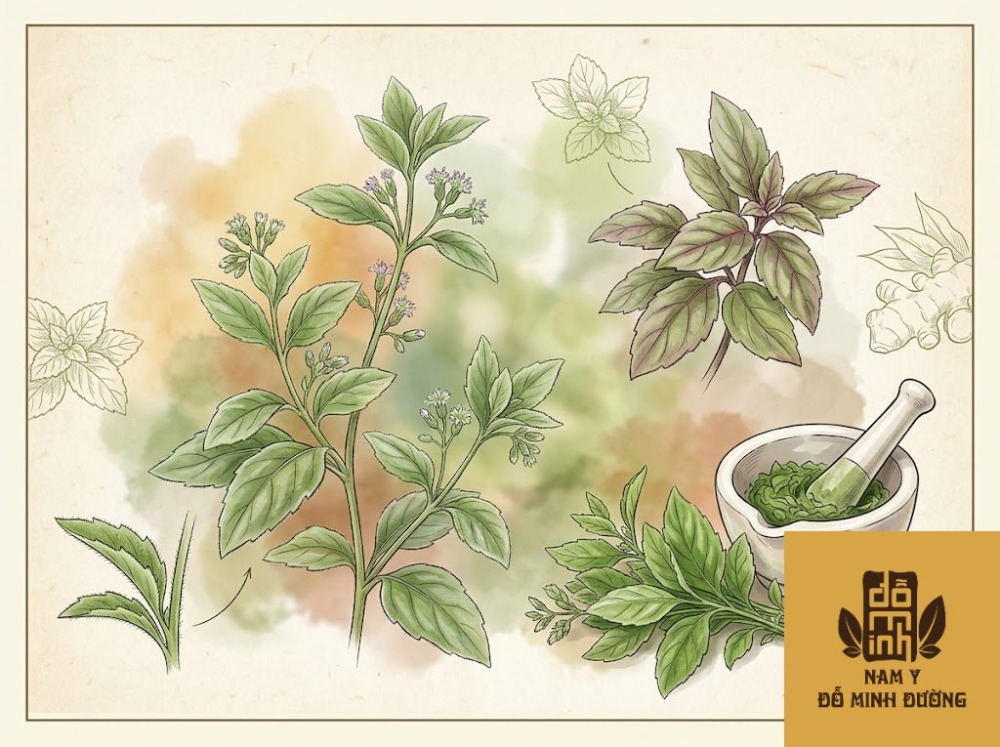 cây sữa chua chữa đau cơ