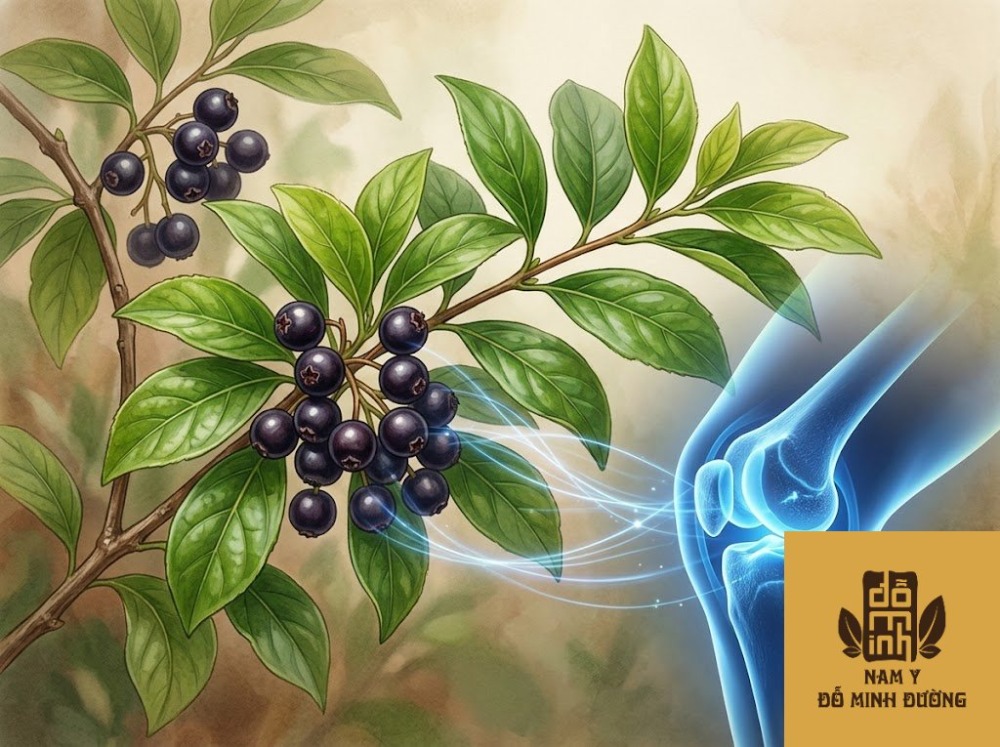 cây xạ đen hỗ trợ làm giảm viêm xương khớp