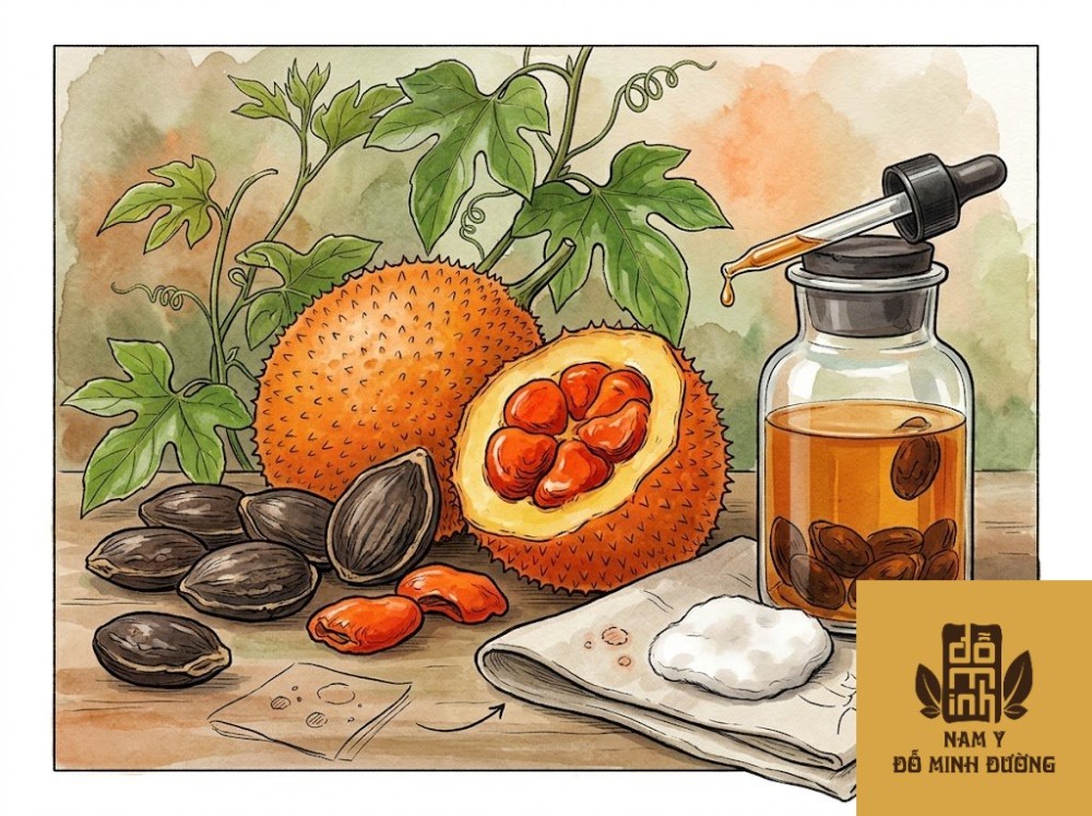 hạt gấc ngâm rượu bôi vết côn trùng cắn hạt gấc ngâm rượu bôi vết côn trùng cắn