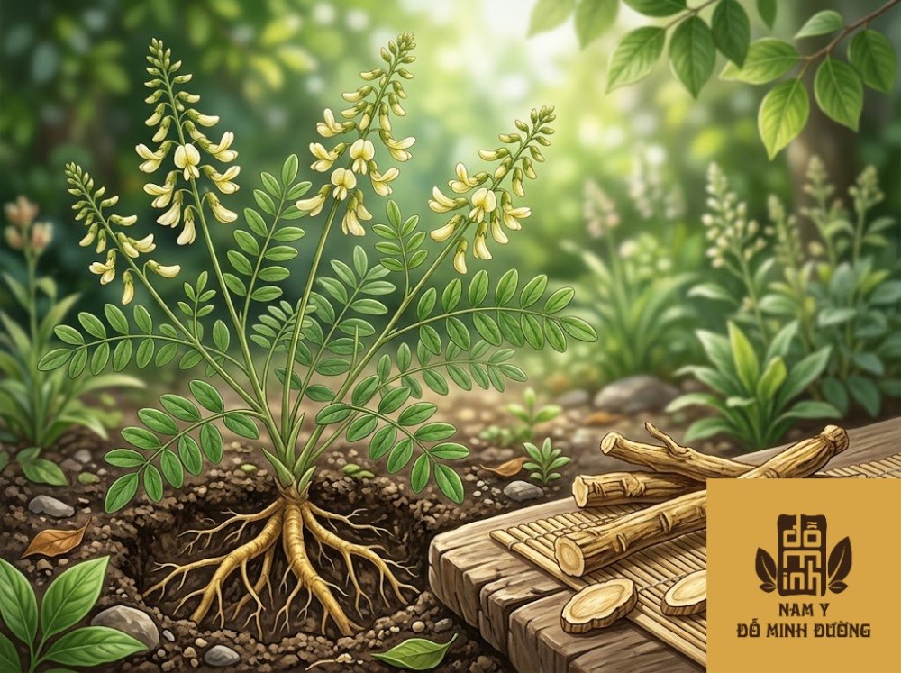 khổ sâm dùng cho người bị viêm da kèm ngứa dữ dội