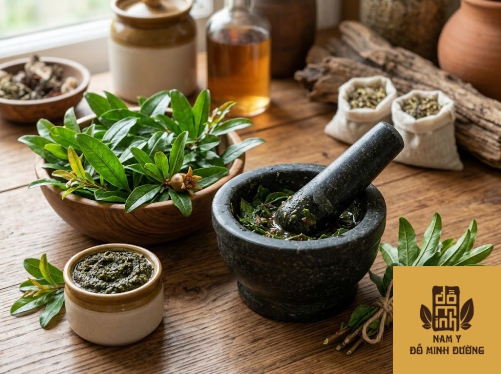 lá lựu giã đắp trị ghẻ ngứa lá lựu giã đắp trị ghẻ ngứa