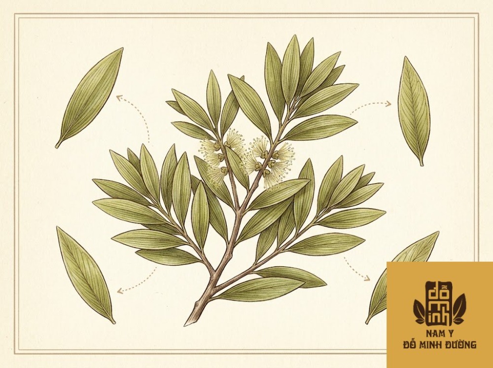 lá ngũ tràm sát khuẩn da lá ngũ tràm sát khuẩn da