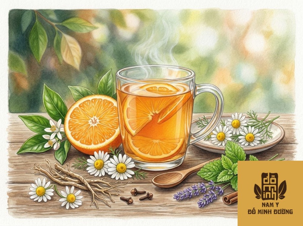 nước cam ấm trị mất ngủ nước cam ấm trị mất ngủ