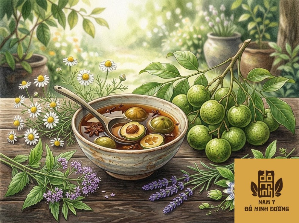 nước sấu giúp an thần