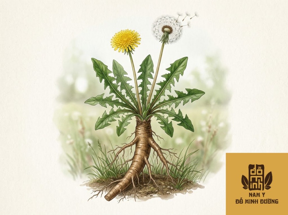 rễ cây bồ công anh chữa thận yếu