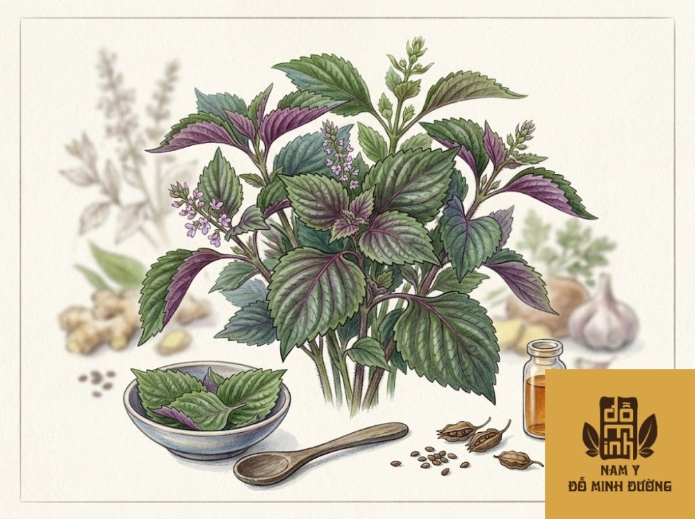 tía tô ăn sống giảm triệu chứng dị ứng hải sản tía tô ăn sống giảm triệu chứng dị ứng hải sản