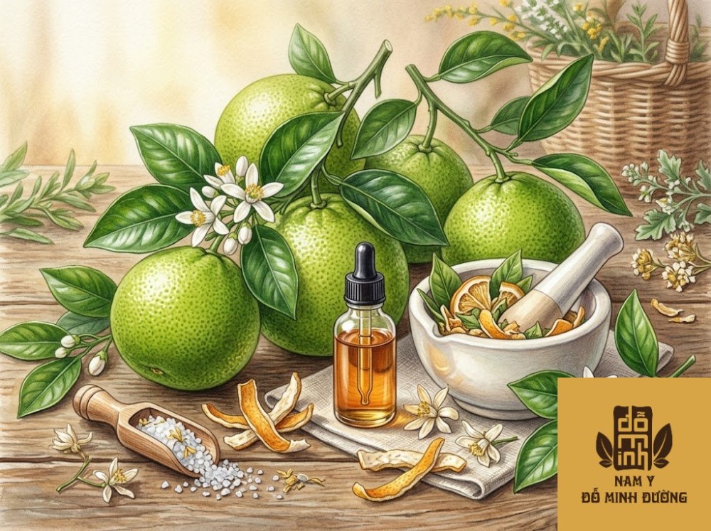 tinh dầu bưởi giảm căng thẳng