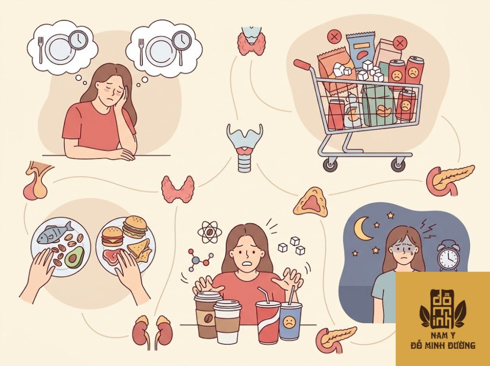 5 sai lầm ăn uống khiến nội tiết ngày càng rối loạn 5 sai lầm ăn uống khiến nội tiết ngày càng rối loạn