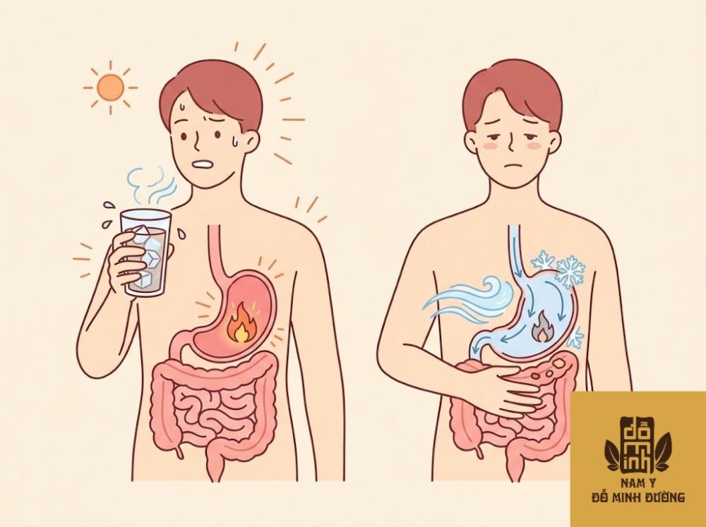 ăn đồ lạnh mùa nóng: hại tỳ vị thế nào