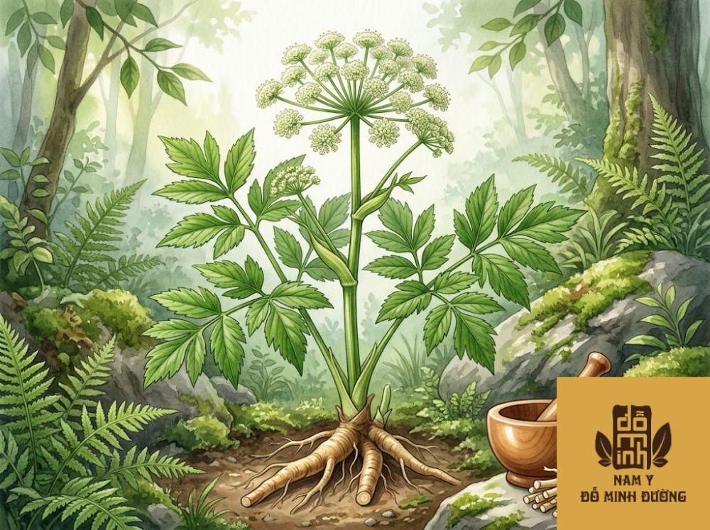 cây bạch chỉ giúp giảm đau xương khớp