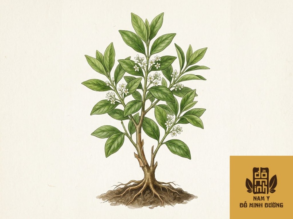 cây bạch nhãn trị viêm xương khớp