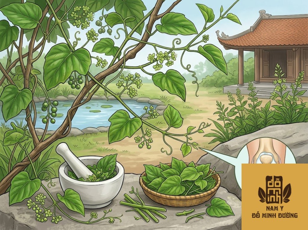 cây cây vôi chữa thoái hóa khớp