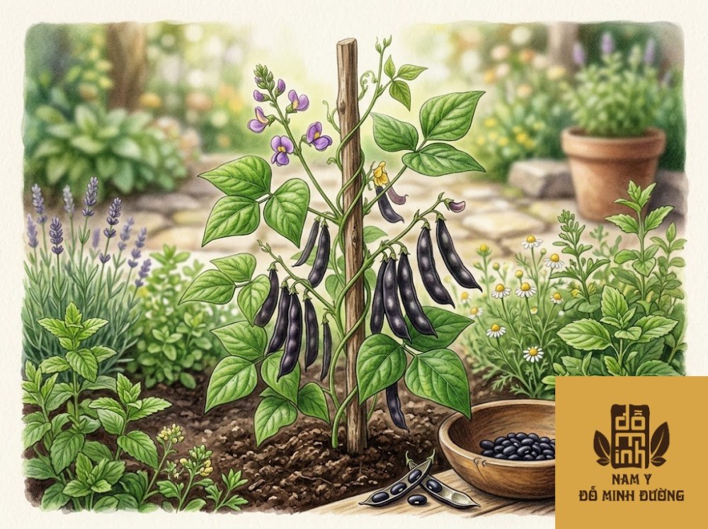 cây đậu đen giúp giảm đau cơ cây đậu đen giúp giảm đau cơ