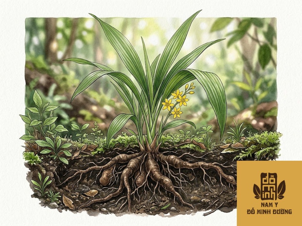 cây sâm cau trị đau nhức cơ khớp