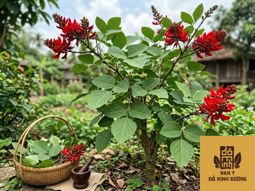 cây vông nem hỗ trợ giảm đau cơ