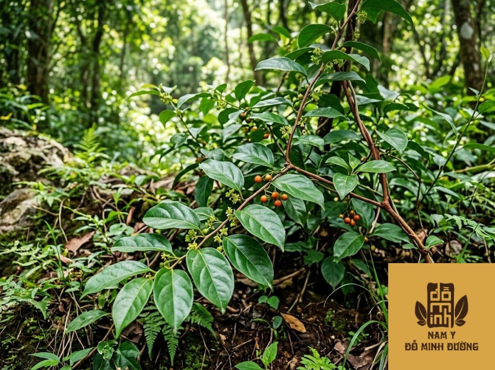 cây xạ đen giúp làm dịu đau xương khớp