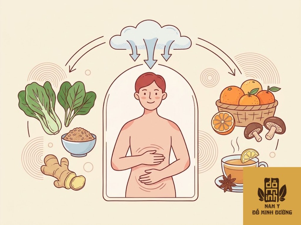 chế độ ăn giúp giảm đàm thấp chế độ ăn giúp giảm đàm thấp